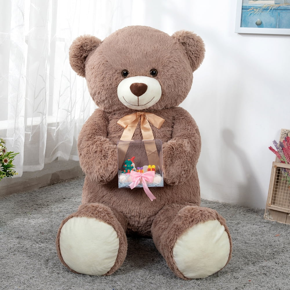 Giant Teddy Bear 51'' Stuffed Animal Soft Big Teddy Bear Plush Toy